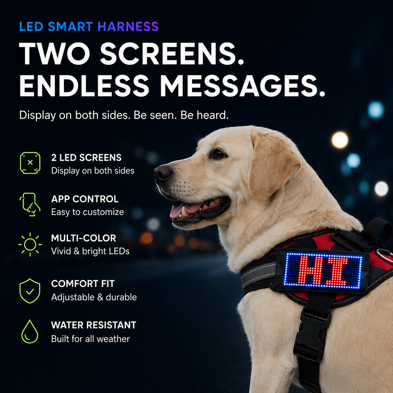 DogDisplay Harness Pro