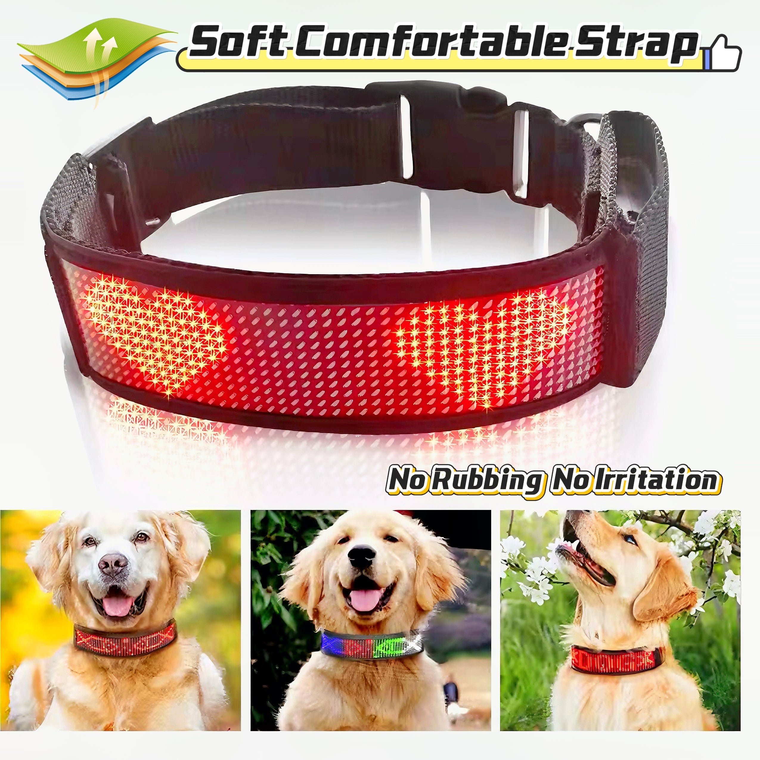 GlowGuard LED Dog Collar (25% OFF FOR THE TIME OF PRESALE)